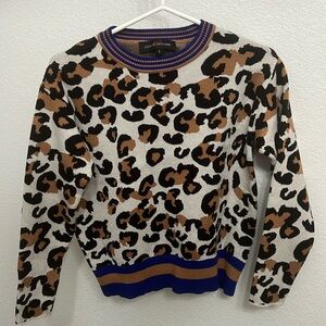 Love At First Find, Leopard sweater, Size: Small